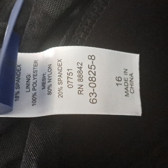 Swimsuits For All Retro Black & White Swimdress, 16 - Picture 5 of 6